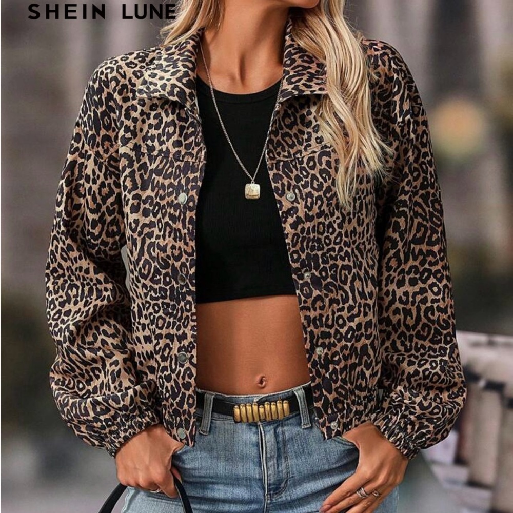 Leopard Print Jacket